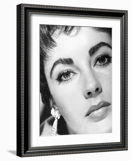 Elizabeth Taylor, Ca. Mid-1950s-null-Framed Photo