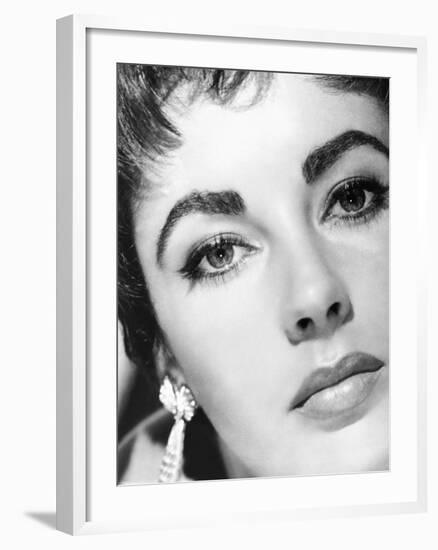 Elizabeth Taylor, Ca. Mid-1950s-null-Framed Photo