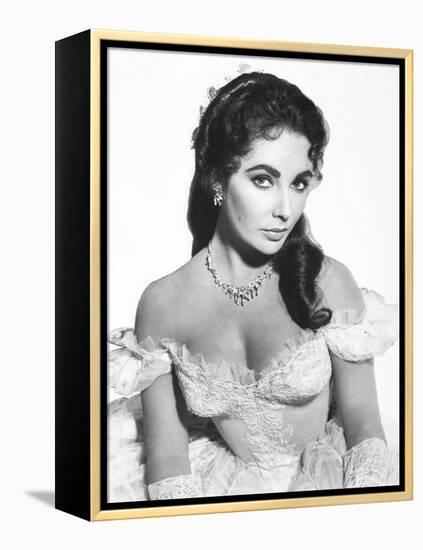 Elizabeth Taylor, Raintree County, 1957-null-Framed Premier Image Canvas