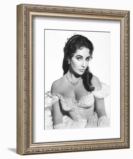 Elizabeth Taylor, Raintree County, 1957-null-Framed Photographic Print