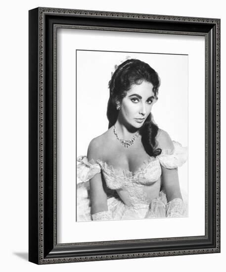 Elizabeth Taylor, Raintree County, 1957-null-Framed Photographic Print