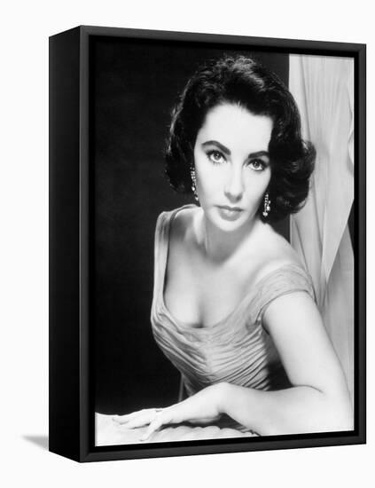 Elizabeth Taylor-null-Framed Premier Image Canvas