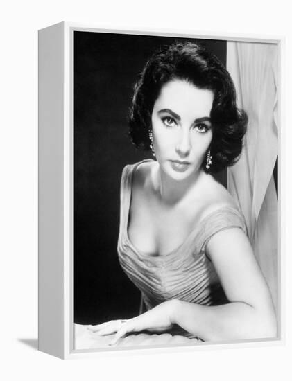 Elizabeth Taylor-null-Framed Premier Image Canvas