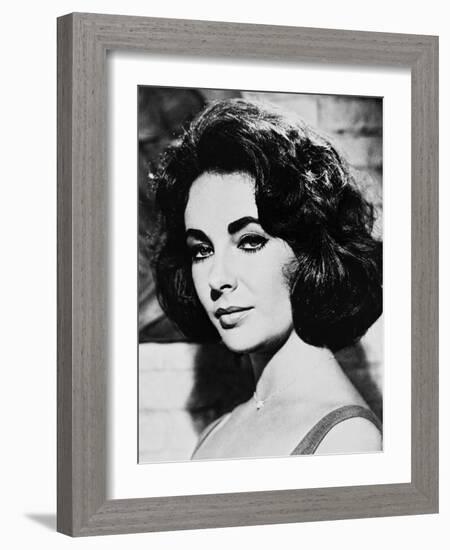 Elizabeth Taylor-null-Framed Art Print