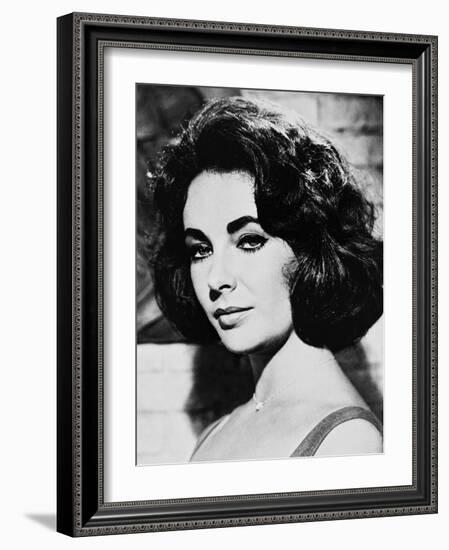 Elizabeth Taylor-null-Framed Art Print