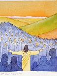 Great Crowds Followed Jesus as He Preached the Good News, 2004-Elizabeth Wang-Giclee Print