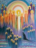 Great Crowds Followed Jesus as He Preached the Good News, 2004-Elizabeth Wang-Giclee Print