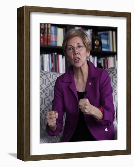 Elizabeth Warren-null-Framed Photographic Print