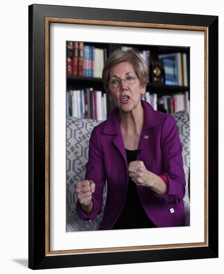 Elizabeth Warren-null-Framed Photographic Print