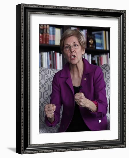 Elizabeth Warren-null-Framed Photographic Print