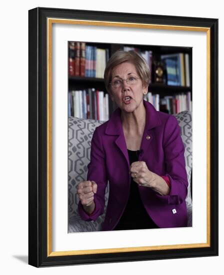 Elizabeth Warren-null-Framed Photographic Print