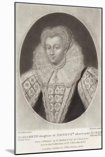 Elizabeth-Nicholas Hilliard-Mounted Giclee Print