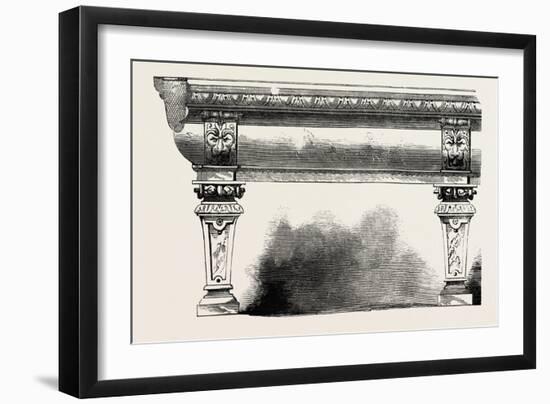 Elizabethan Billiard Table-null-Framed Giclee Print