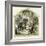 Elizabethan Christmas scene-Myles Birket Foster-Framed Giclee Print