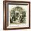 Elizabethan Christmas scene-Myles Birket Foster-Framed Giclee Print