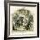 Elizabethan Christmas scene-Myles Birket Foster-Framed Giclee Print