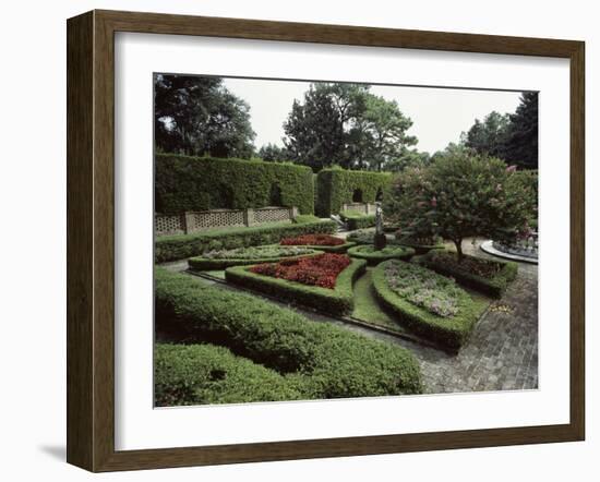 Elizabethan Garden, North Carolina, USA-null-Framed Photographic Print