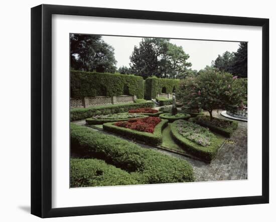 Elizabethan Garden, North Carolina, USA-null-Framed Photographic Print