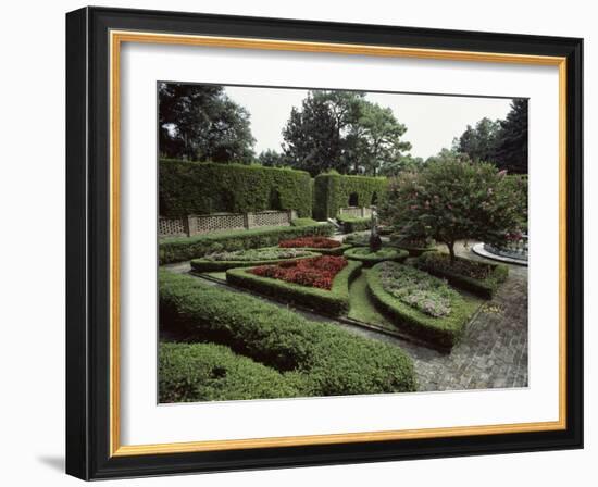 Elizabethan Garden, North Carolina, USA-null-Framed Photographic Print