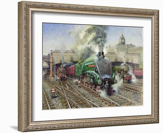 Elizabethan (Oil on Canvas)-Terence Cuneo-Framed Giclee Print