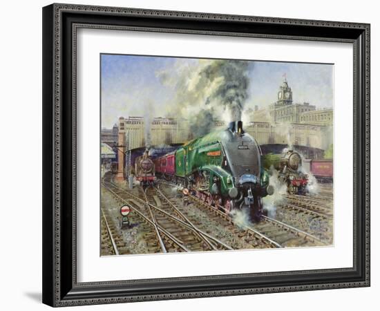 Elizabethan (Oil on Canvas)-Terence Cuneo-Framed Giclee Print