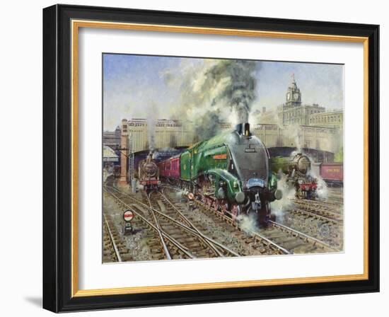 Elizabethan (Oil on Canvas)-Terence Cuneo-Framed Giclee Print