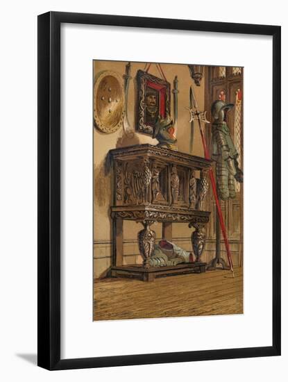 'Elizabethan Sideboard or Court Cupboard', c1845, (1864)-Unknown-Framed Giclee Print