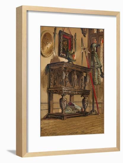 'Elizabethan Sideboard or Court Cupboard', c1845, (1864)-Unknown-Framed Giclee Print