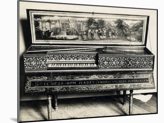 Elizabethan Spinet-null-Mounted Photographic Print