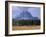 Elk Grazing in Foreground with Mt. Moran in the Background-Eliot Elisofon-Framed Photographic Print