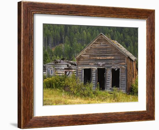 Elk Horn Ghost Town State Park, Boulder, Helena Region, Montana, USA-Richard Cummins-Framed Photographic Print