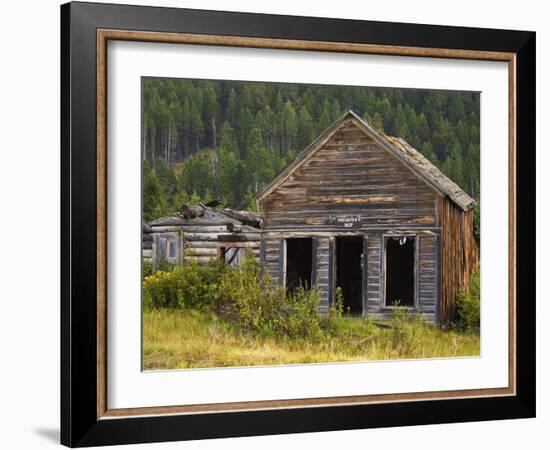 Elk Horn Ghost Town State Park, Boulder, Helena Region, Montana, USA-Richard Cummins-Framed Photographic Print