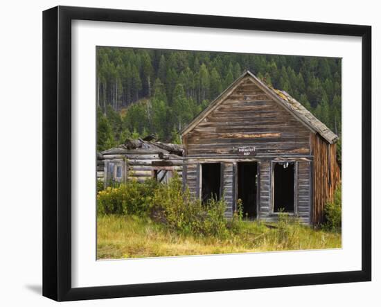 Elk Horn Ghost Town State Park, Boulder, Helena Region, Montana, USA-Richard Cummins-Framed Photographic Print