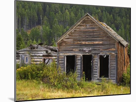 Elk Horn Ghost Town State Park, Boulder, Helena Region, Montana, USA-Richard Cummins-Mounted Photographic Print