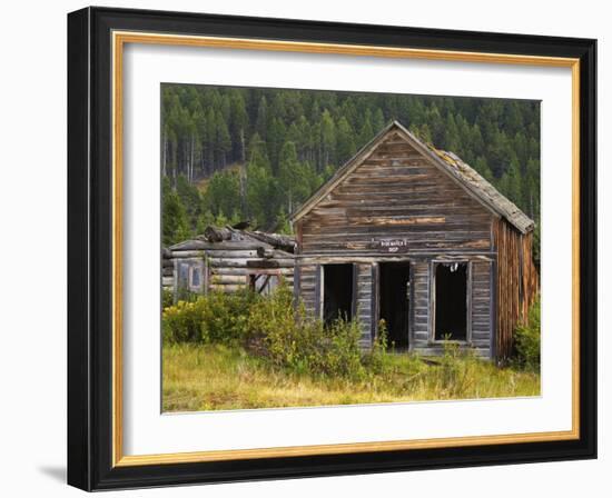 Elk Horn Ghost Town State Park, Boulder, Helena Region, Montana, USA-Richard Cummins-Framed Photographic Print