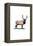 Elk - Icon-Lantern Press-Framed Stretched Canvas