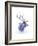 Elk in Water-Michelle Faber-Framed Giclee Print