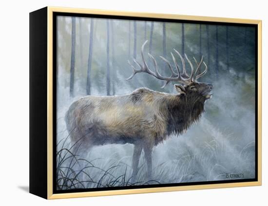 Elk Journey III-B. Lynnsy-Framed Stretched Canvas