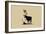 Elk Silhouette VI-Vision Studio-Framed Art Print