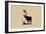 Elk Silhouette VI-Vision Studio-Framed Art Print