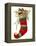 Elk Stocking-Beverly Johnston-Framed Premier Image Canvas