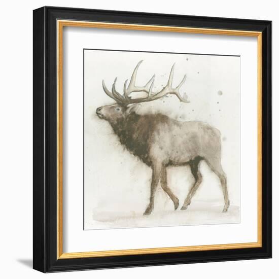 Elk v.2-James Wiens-Framed Art Print