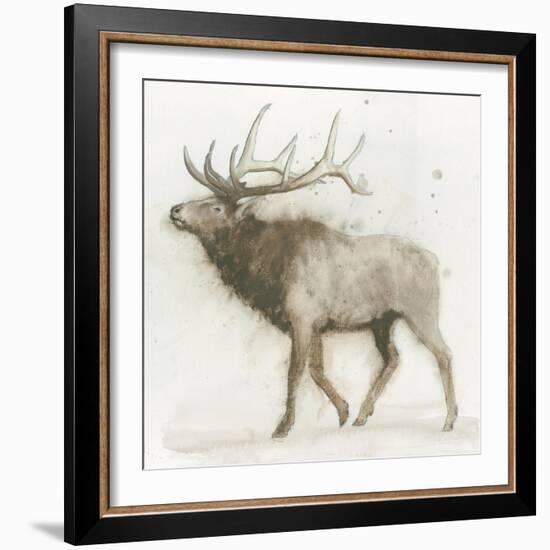 Elk v.2-James Wiens-Framed Art Print