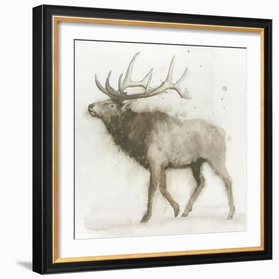 Elk v.2-James Wiens-Framed Art Print