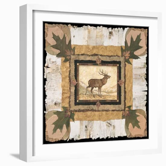 Elk-Pamela Gladding-Framed Art Print