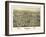 Elkins, West Virginia - Panoramic Map-Lantern Press-Framed Art Print