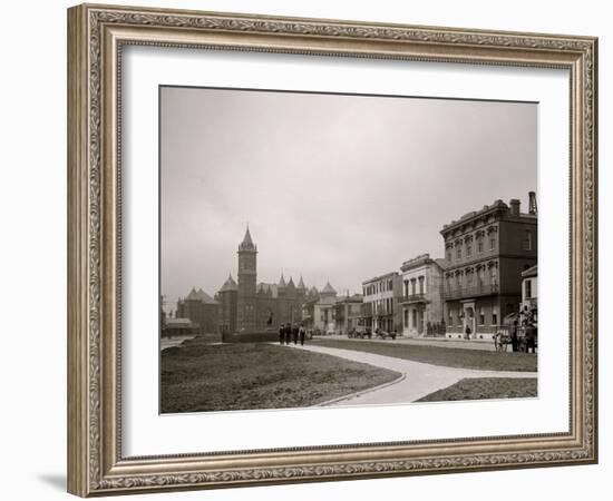 Elks Place, New Orleans, La.-null-Framed Photo