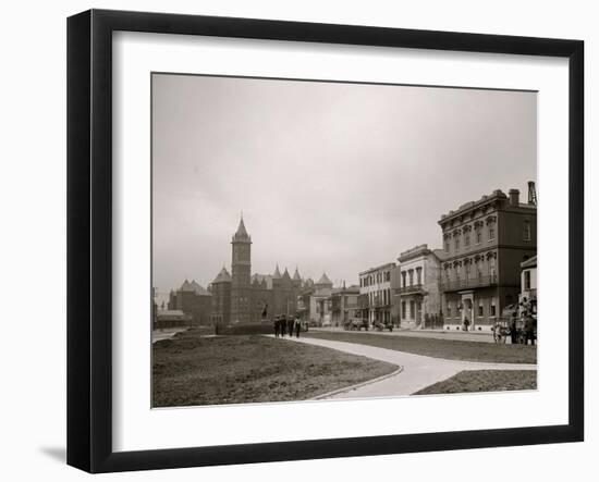 Elks Place, New Orleans, La.-null-Framed Photo