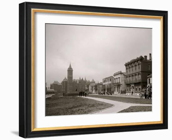 Elks Place, New Orleans, La.-null-Framed Photo