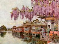 Cherry Blossom, Chion-In Temple-Ella Du Cane-Giclee Print